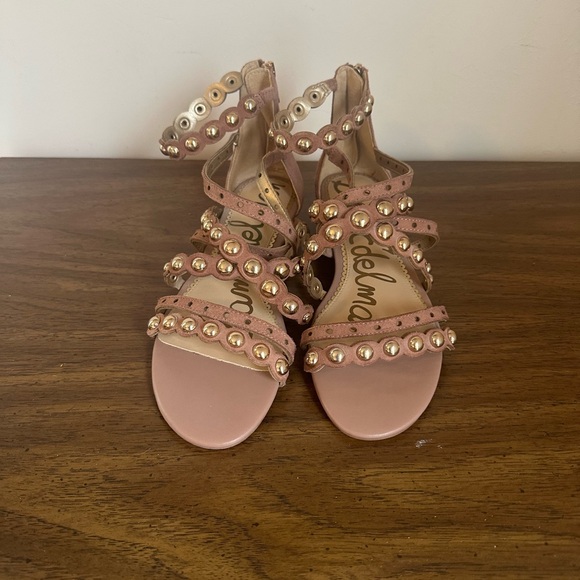 Sam Edelman Shoes - Sam Edelman Pink Studded Women's Sandals
